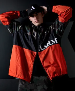 COLOR-BLOCK WARM-UP JACKET