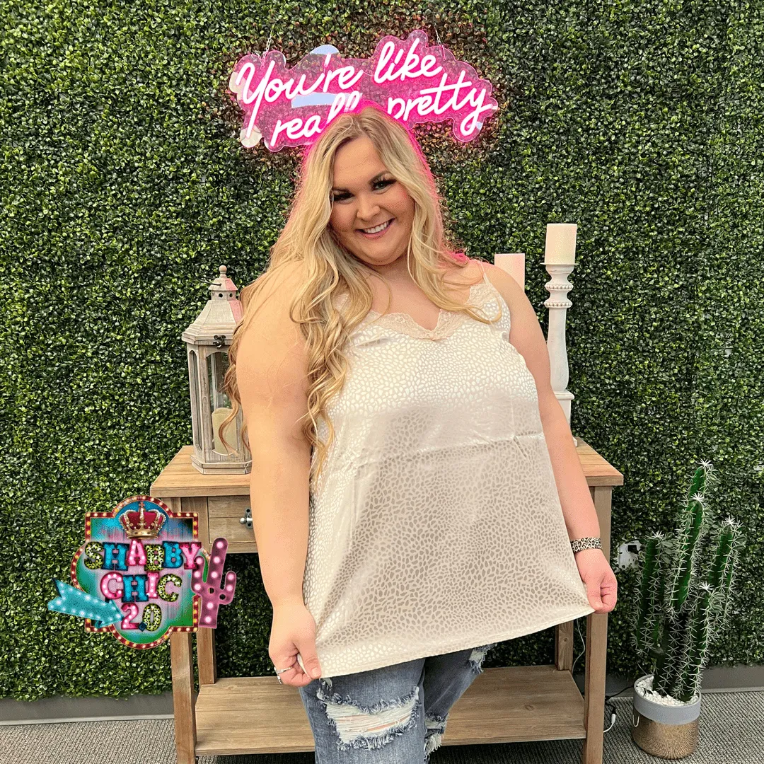 Come to Realize Cami Top - Champagne