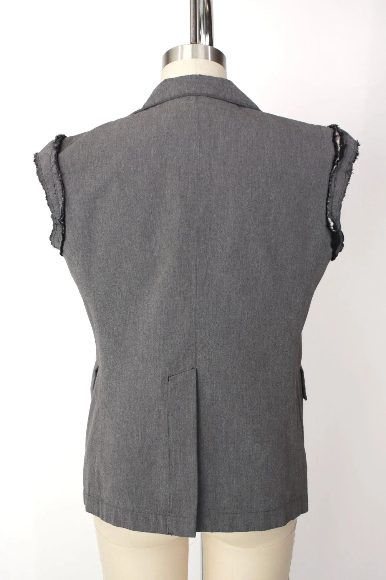 Comme Des Garçons Distressed Vest
