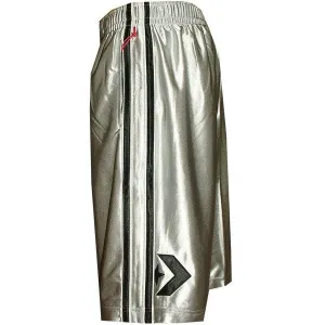 Converse Athletic Basketball Shorts Silver