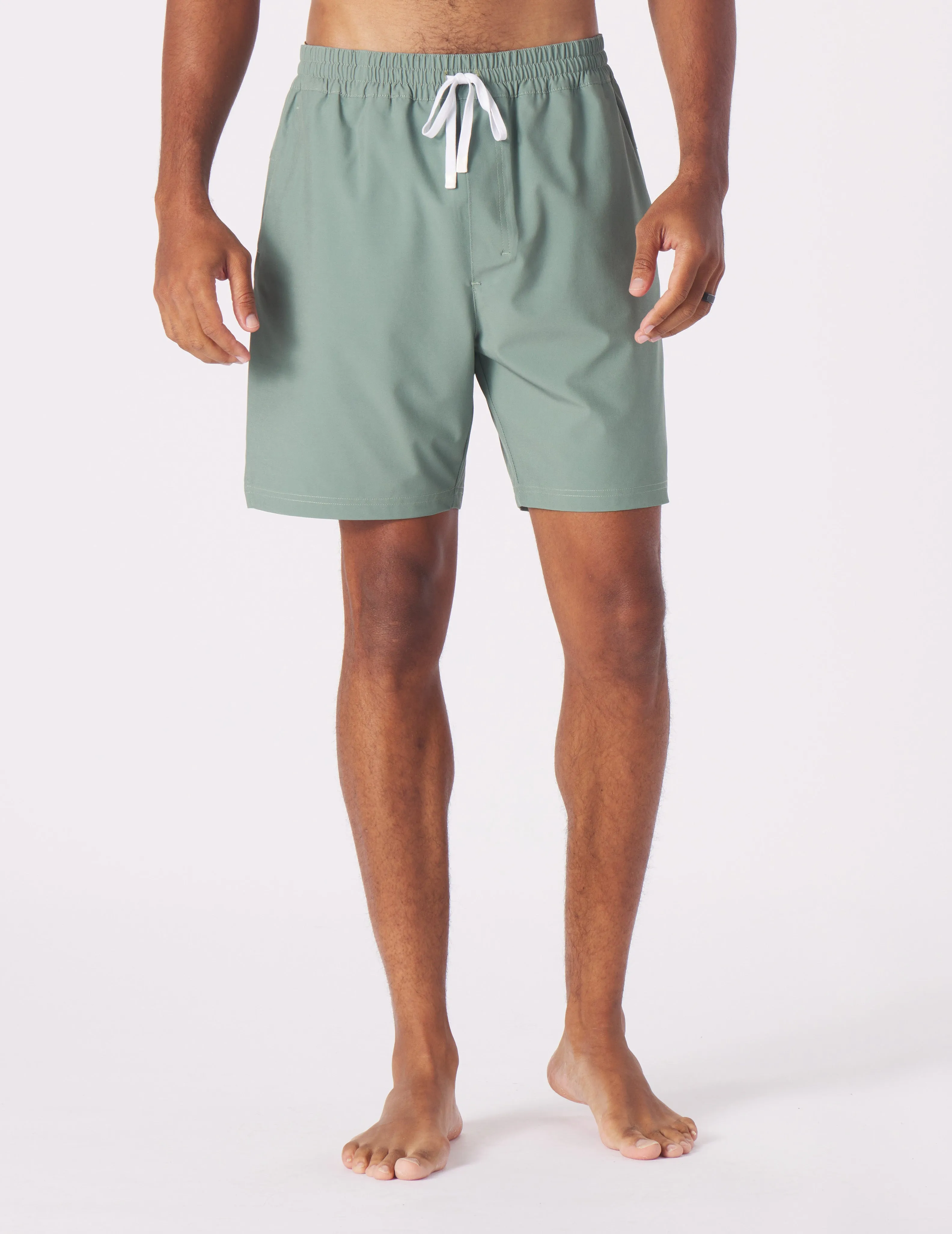 Costa Short 6.5" w/Liner: Ocean Moss