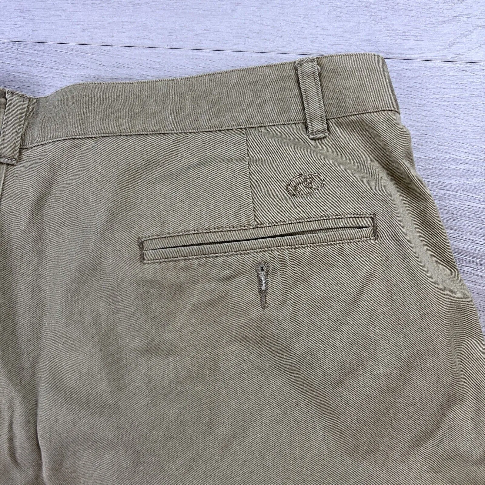Country Road Mens Beige Chino Dress Shorts Size 38
