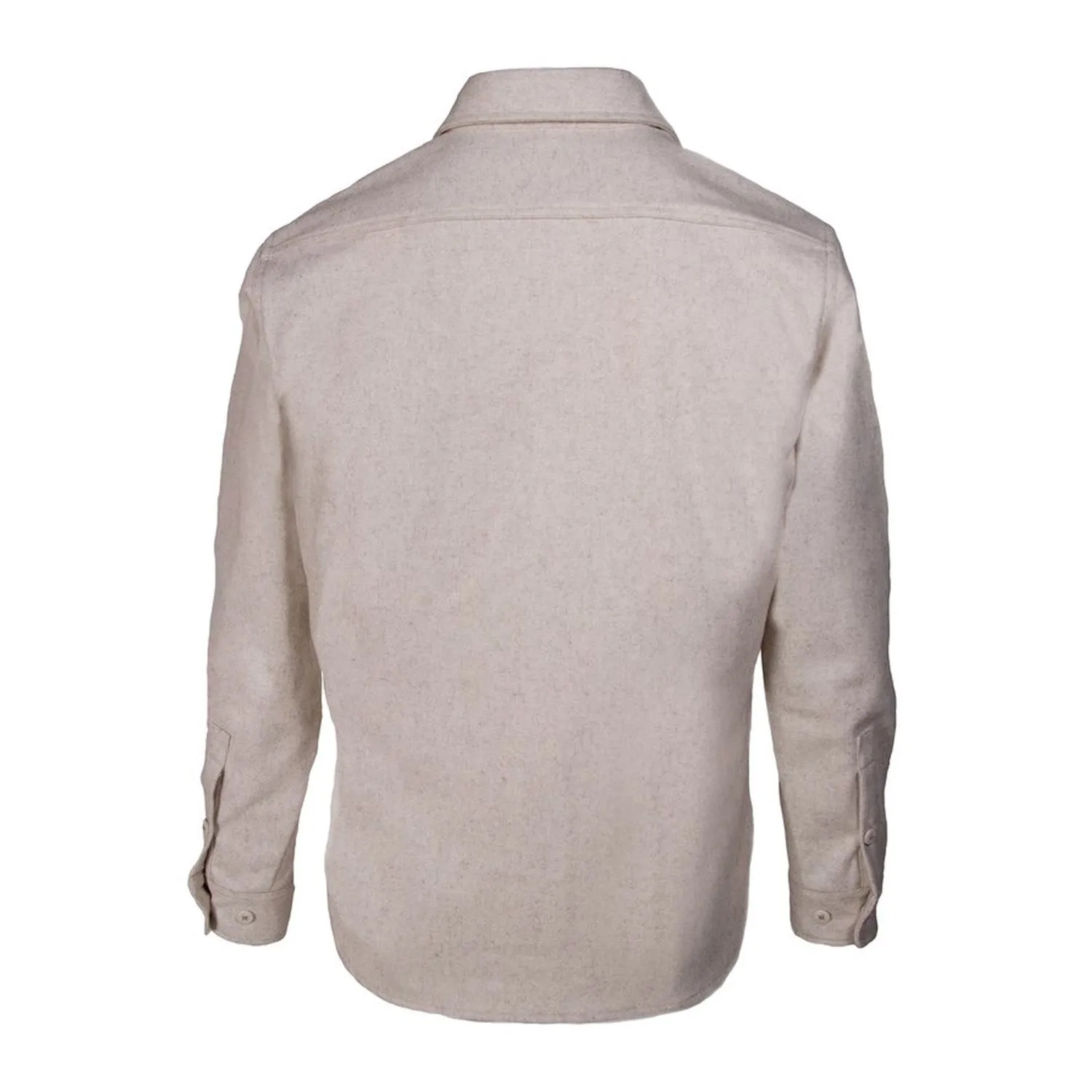 CPO Wool Shirt | Oatmeal