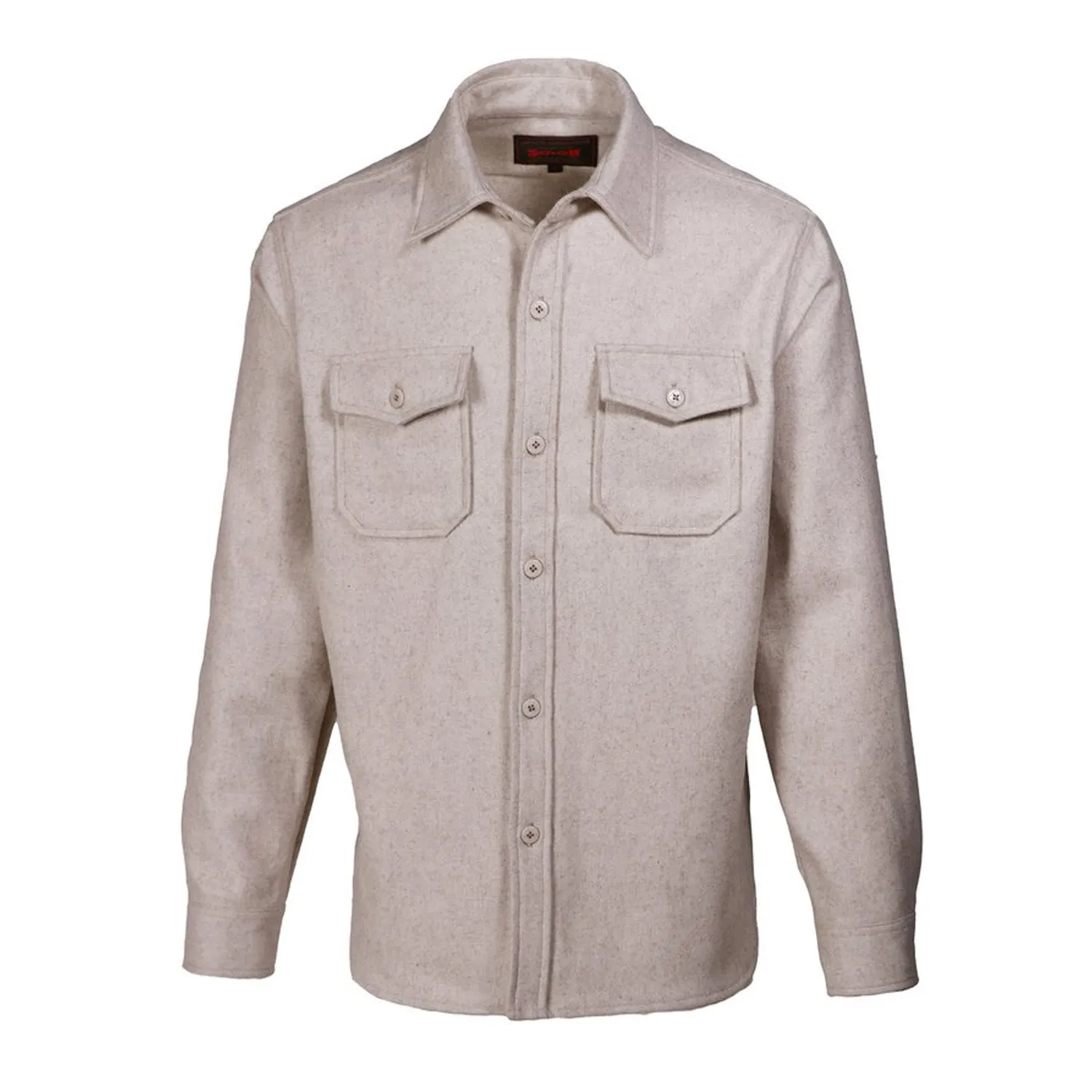 CPO Wool Shirt | Oatmeal