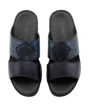 Croco Sport Napa Calf Leather Sandals