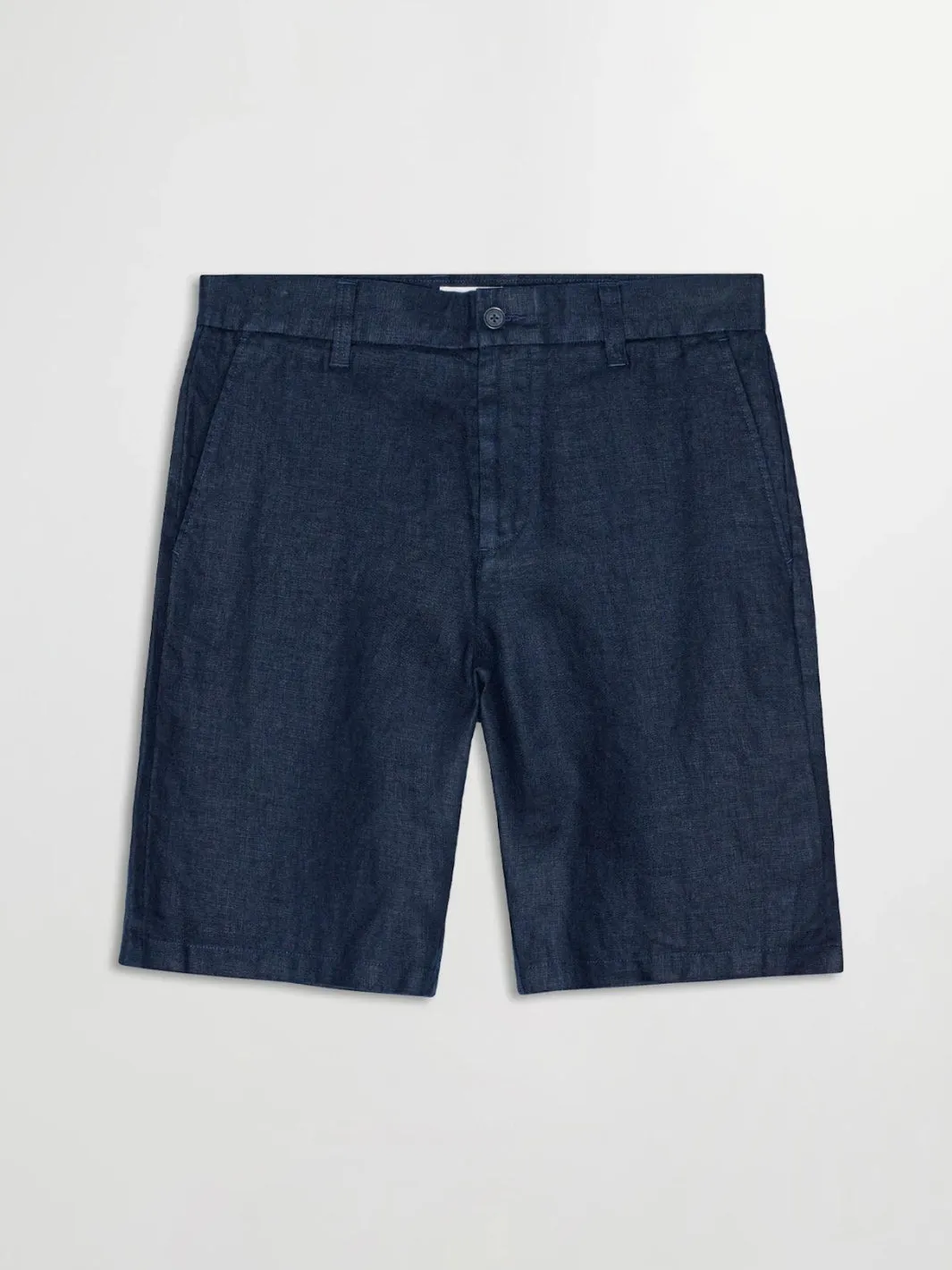 CROWN LINEN SHORTS Marine