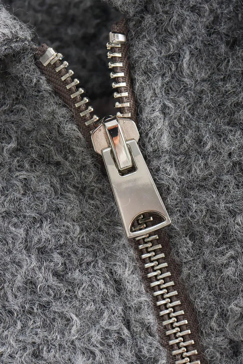 CS3381 Zip Up Short Jacket Outerwear