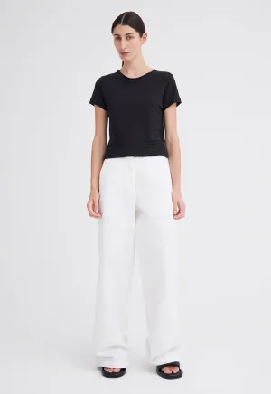 Cult Linen Tee - Black