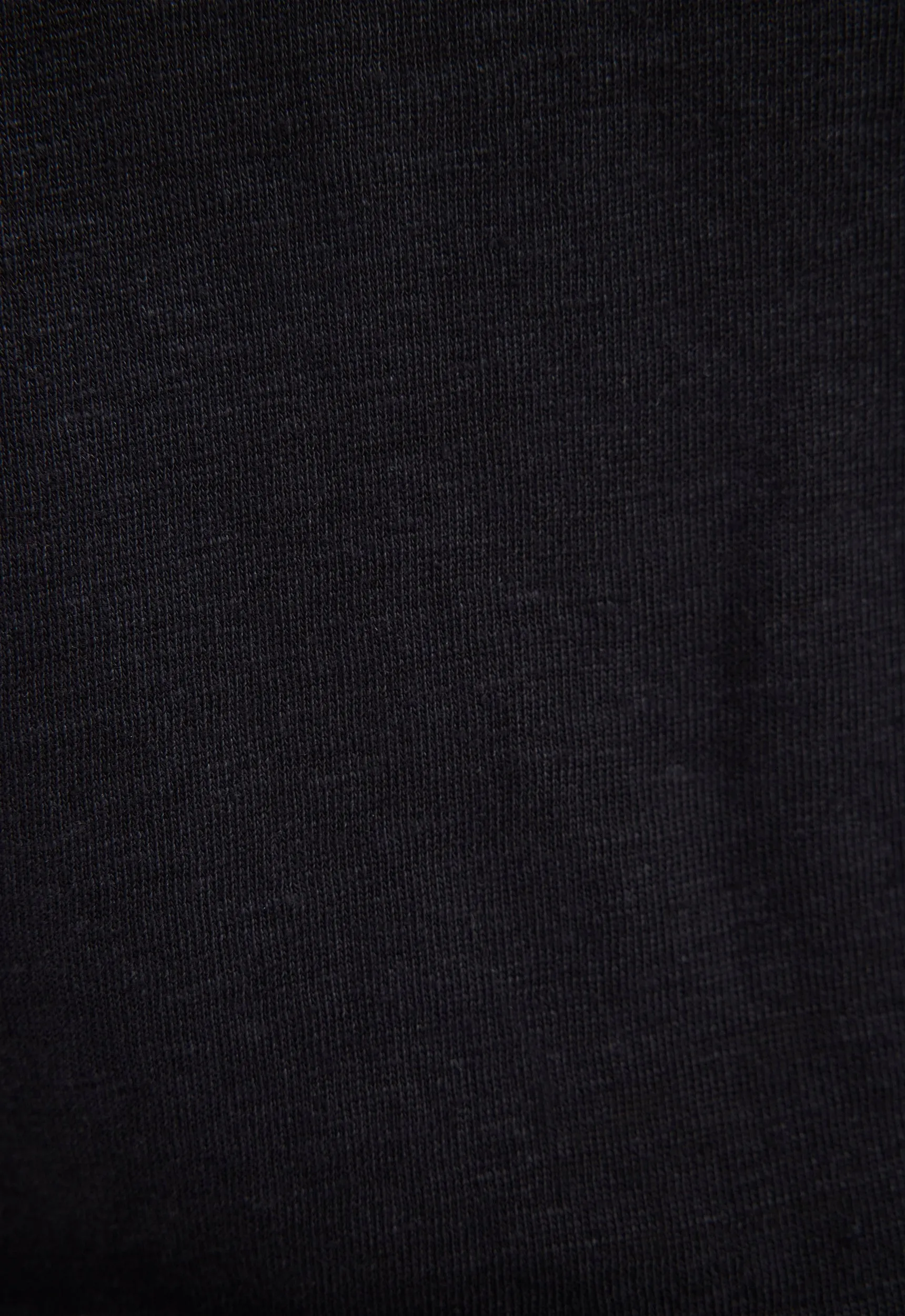 Cult Linen Tee - Black