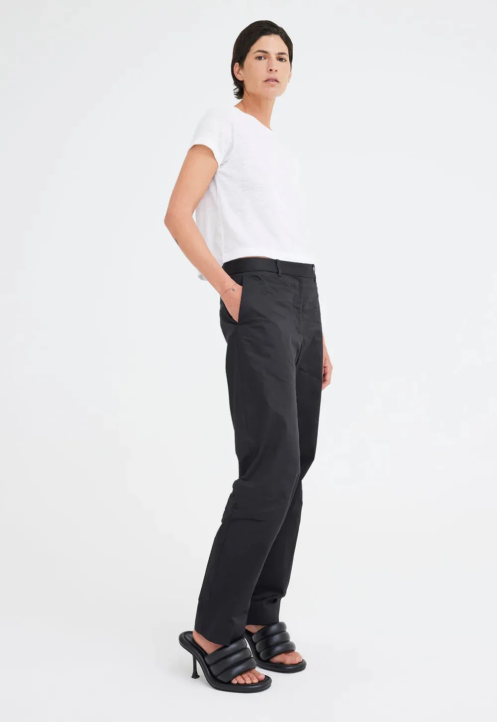 Cult Linen Tee - White