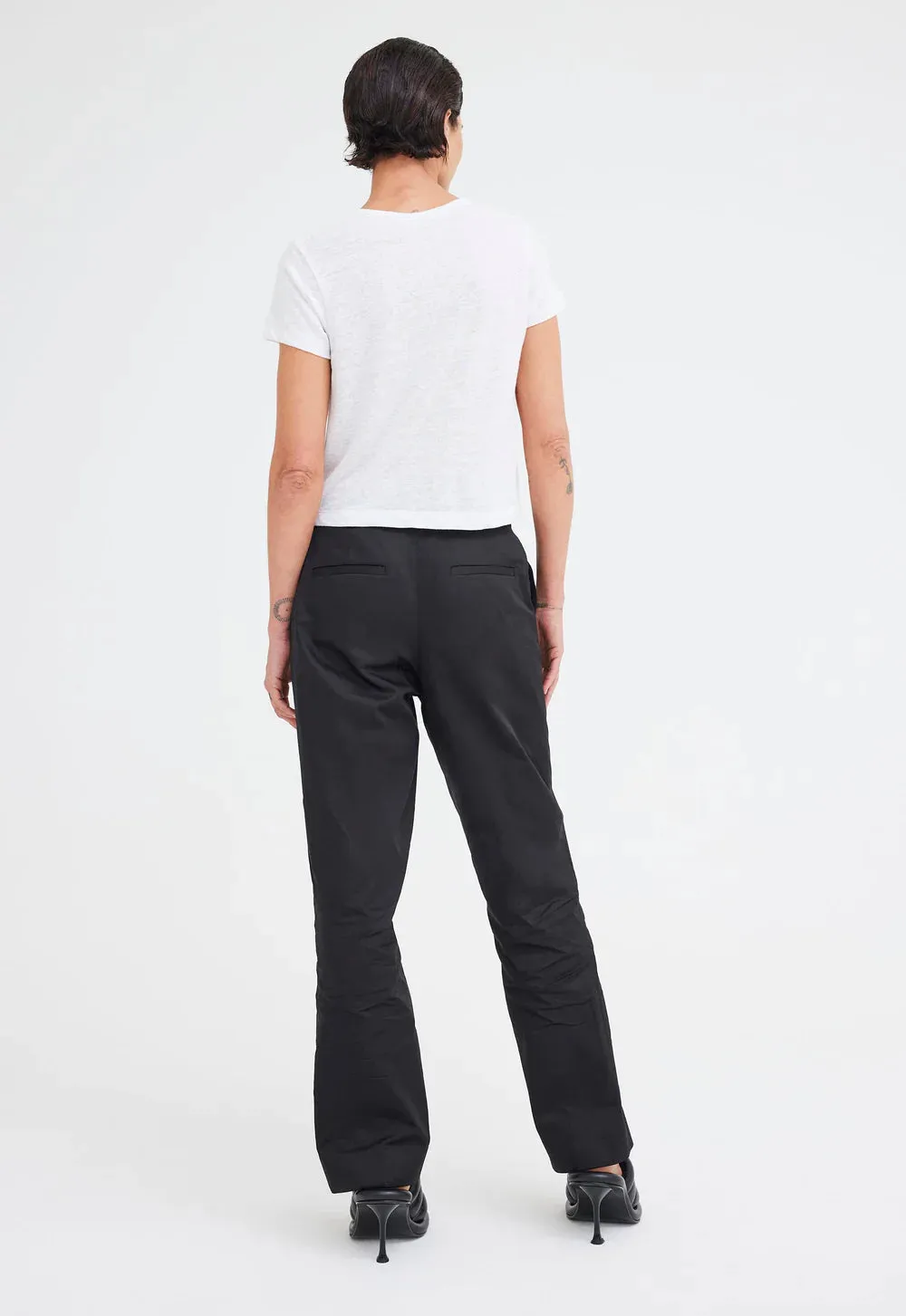 Cult Linen Tee - White