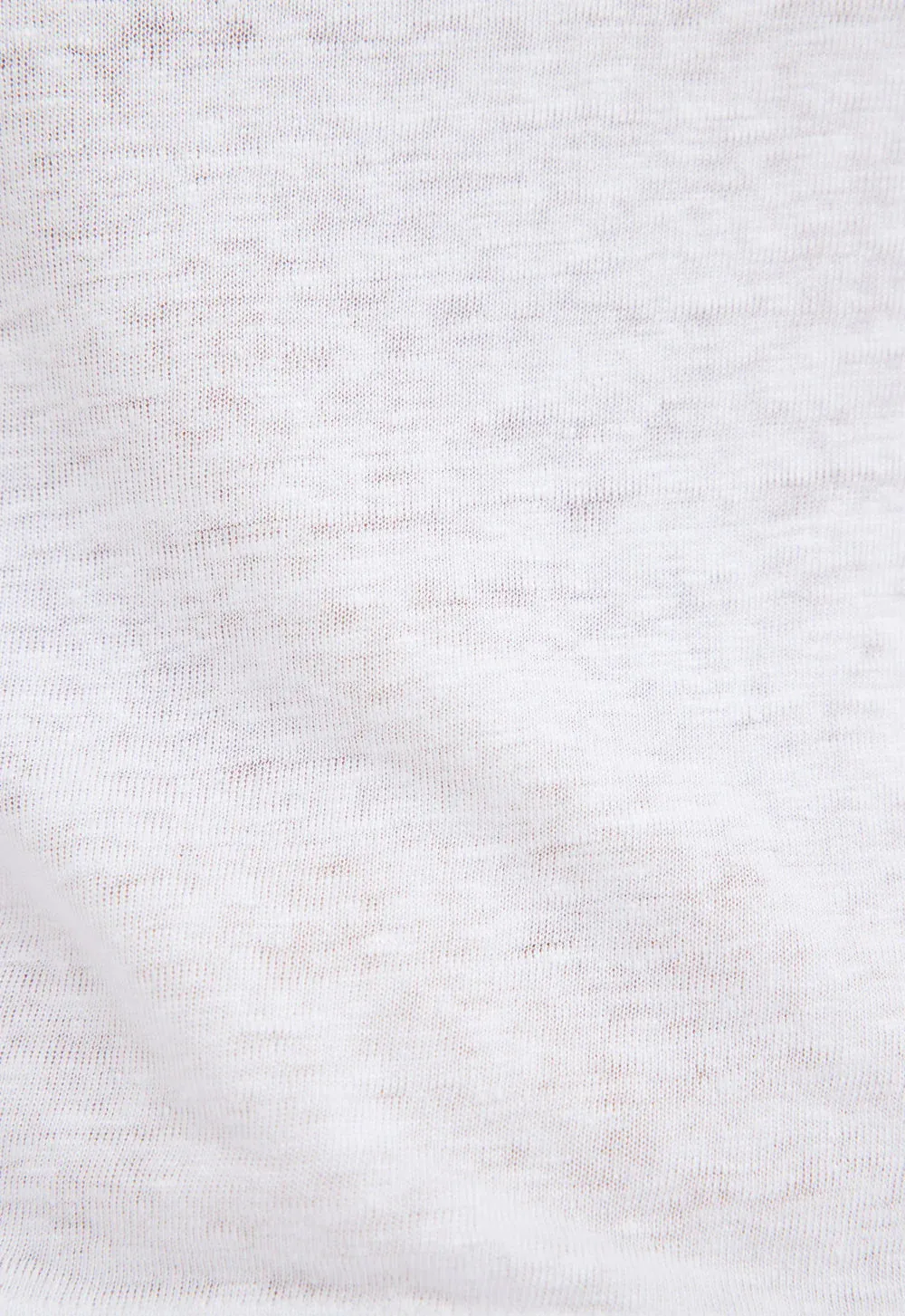 Cult Linen Tee - White