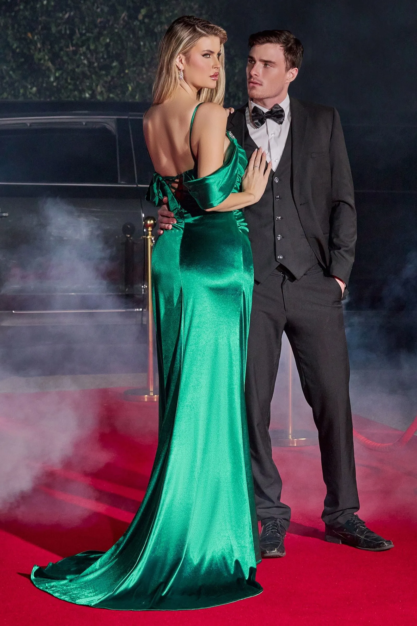 CURVY BLING CORSET GOWN