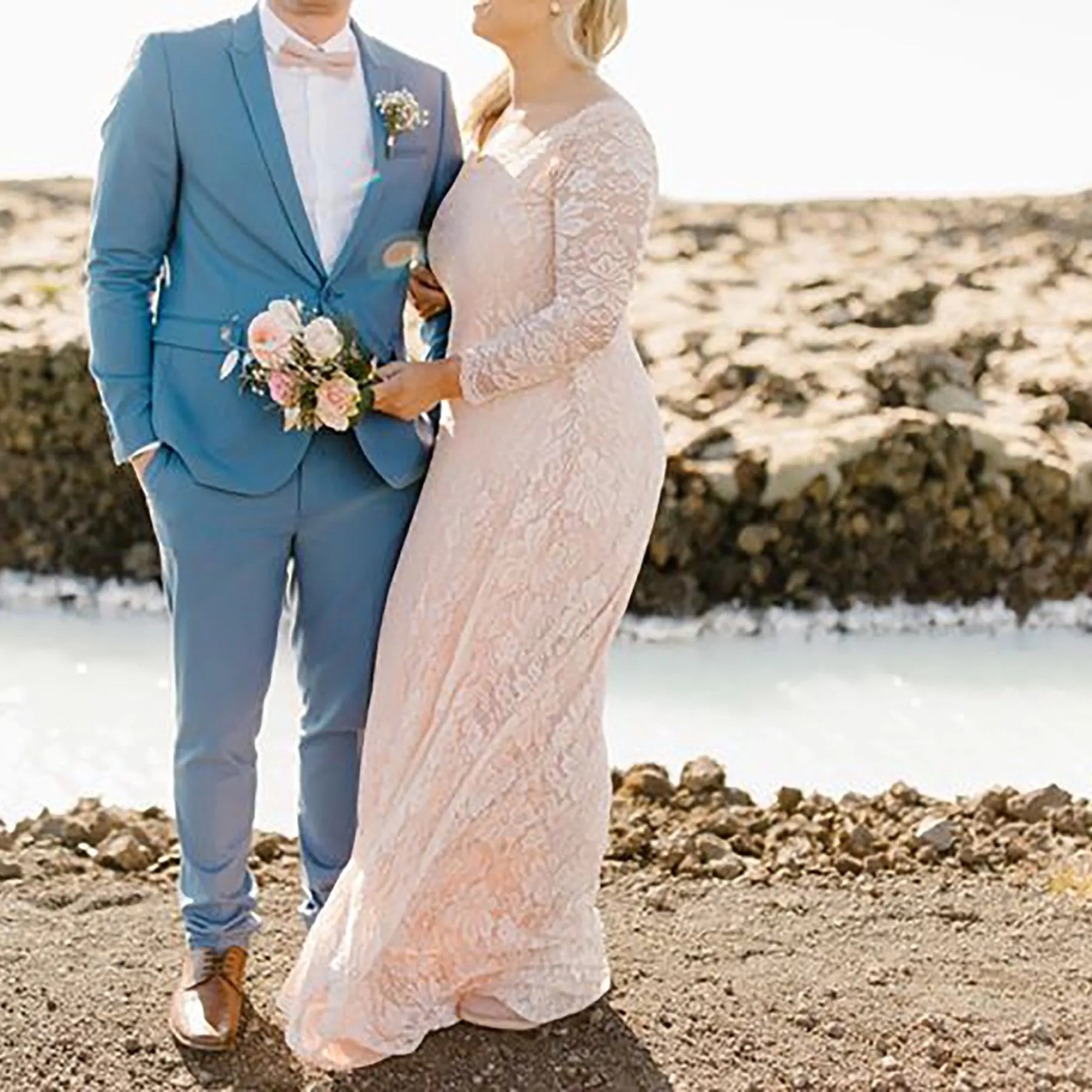 Curvy Blush Dress #1119