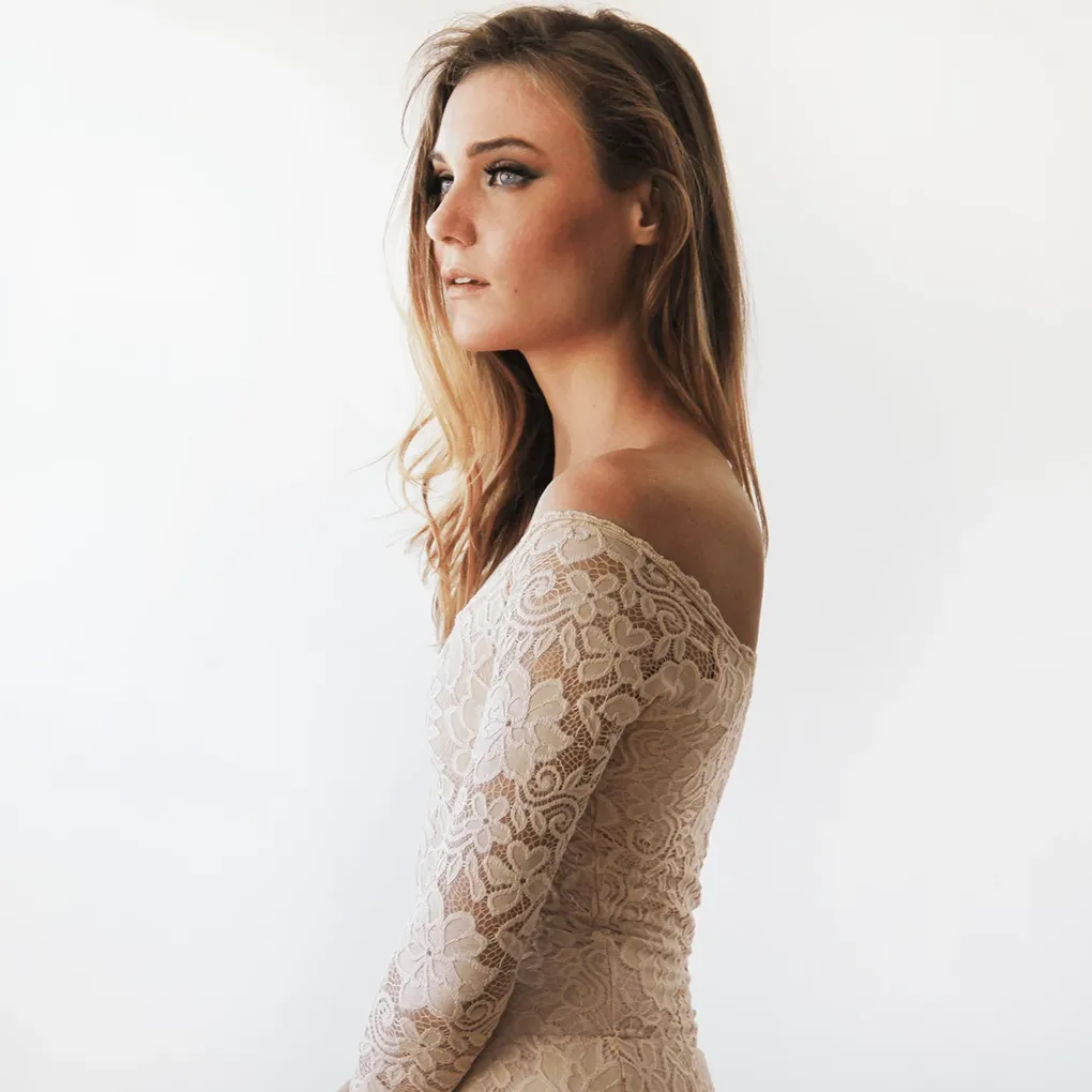 Curvy Blush Dress #1119