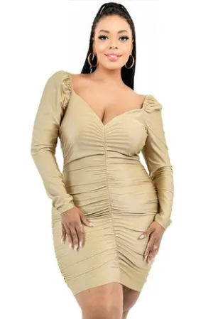 CURVY GIRL OFF SHOULDER PARTY DRESS