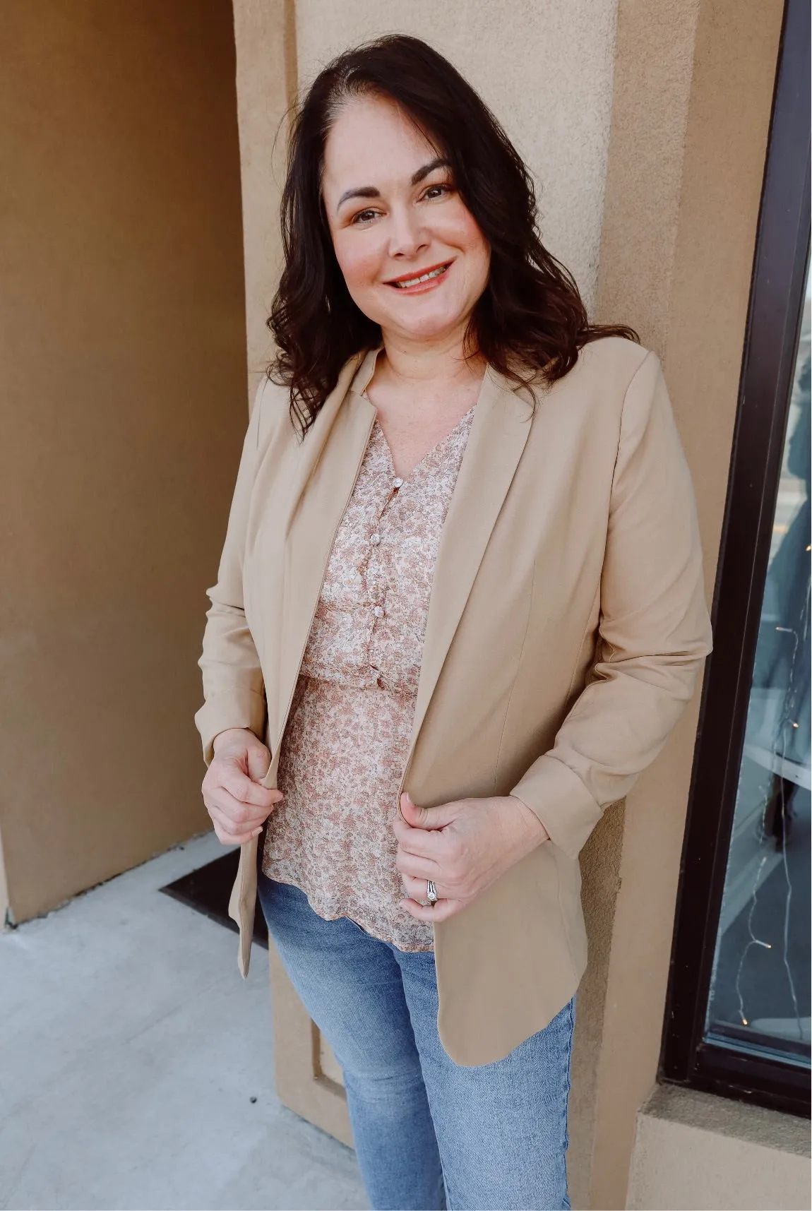 Curvy Spring Blazer