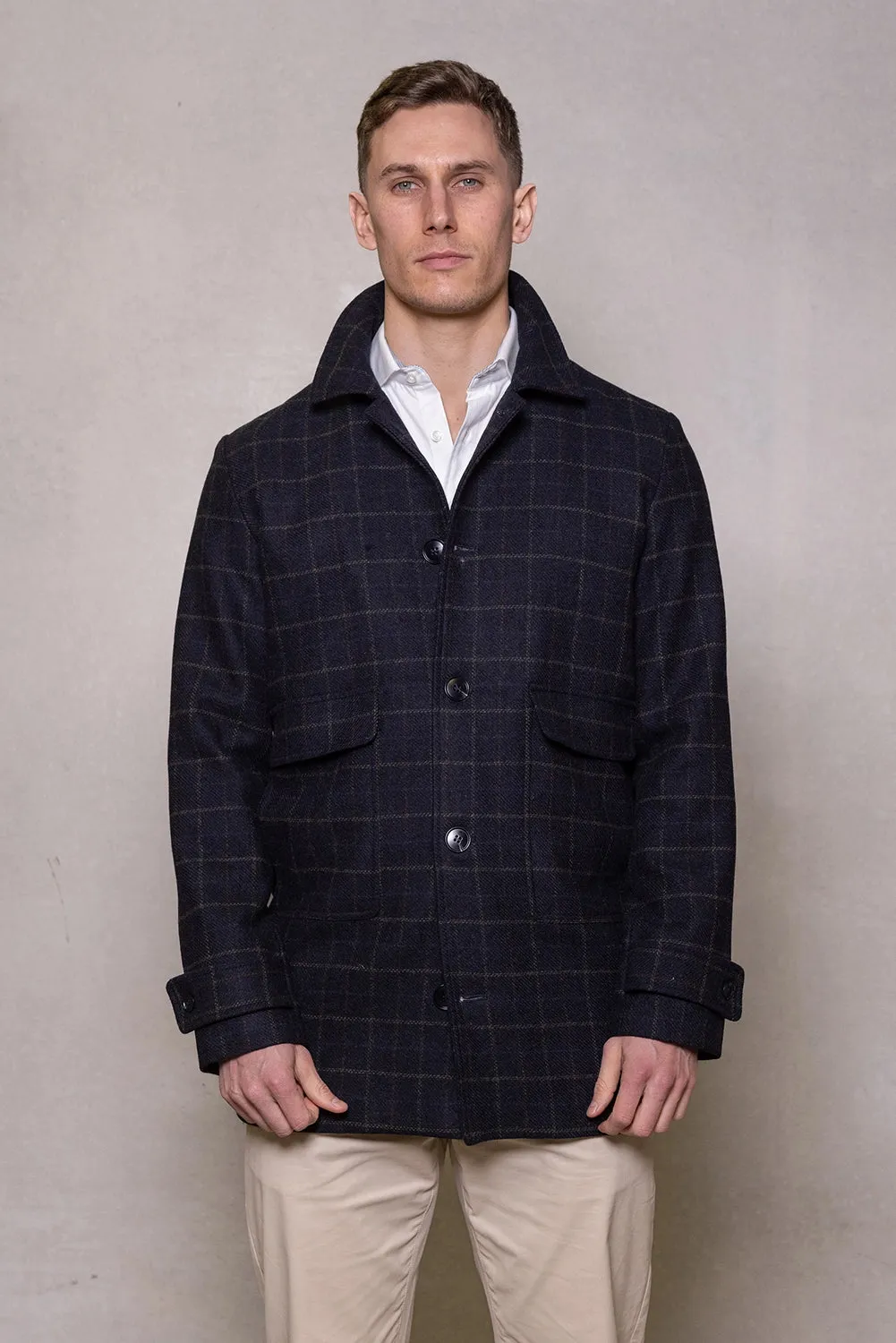CUTLER & CO LEONARD PURE WOOL COAT CW40612
