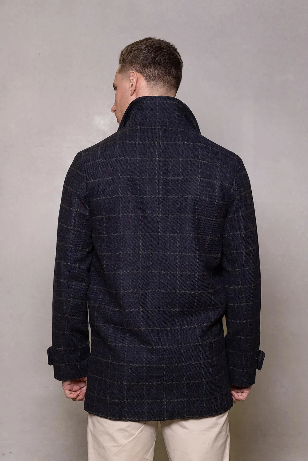 CUTLER & CO LEONARD PURE WOOL COAT CW40612