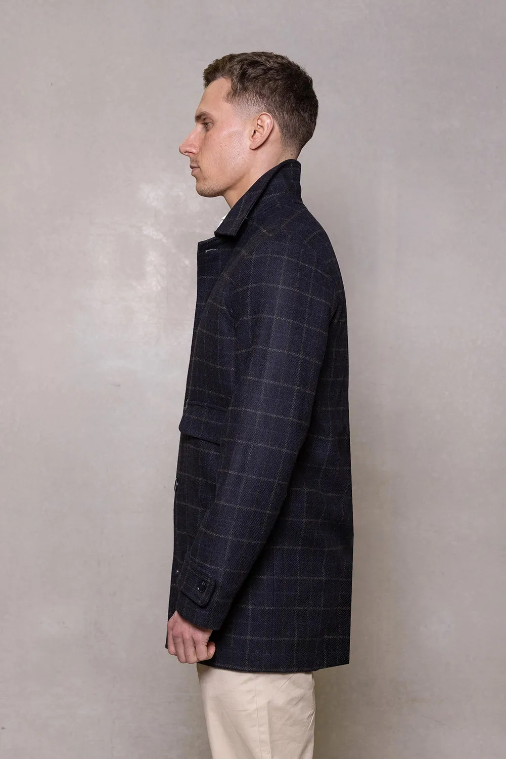 CUTLER & CO LEONARD PURE WOOL COAT CW40612