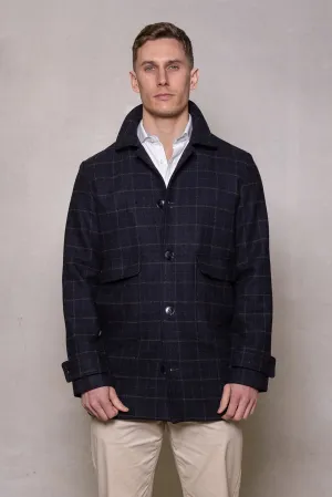CUTLER & CO LEONARD PURE WOOL COAT CW40612