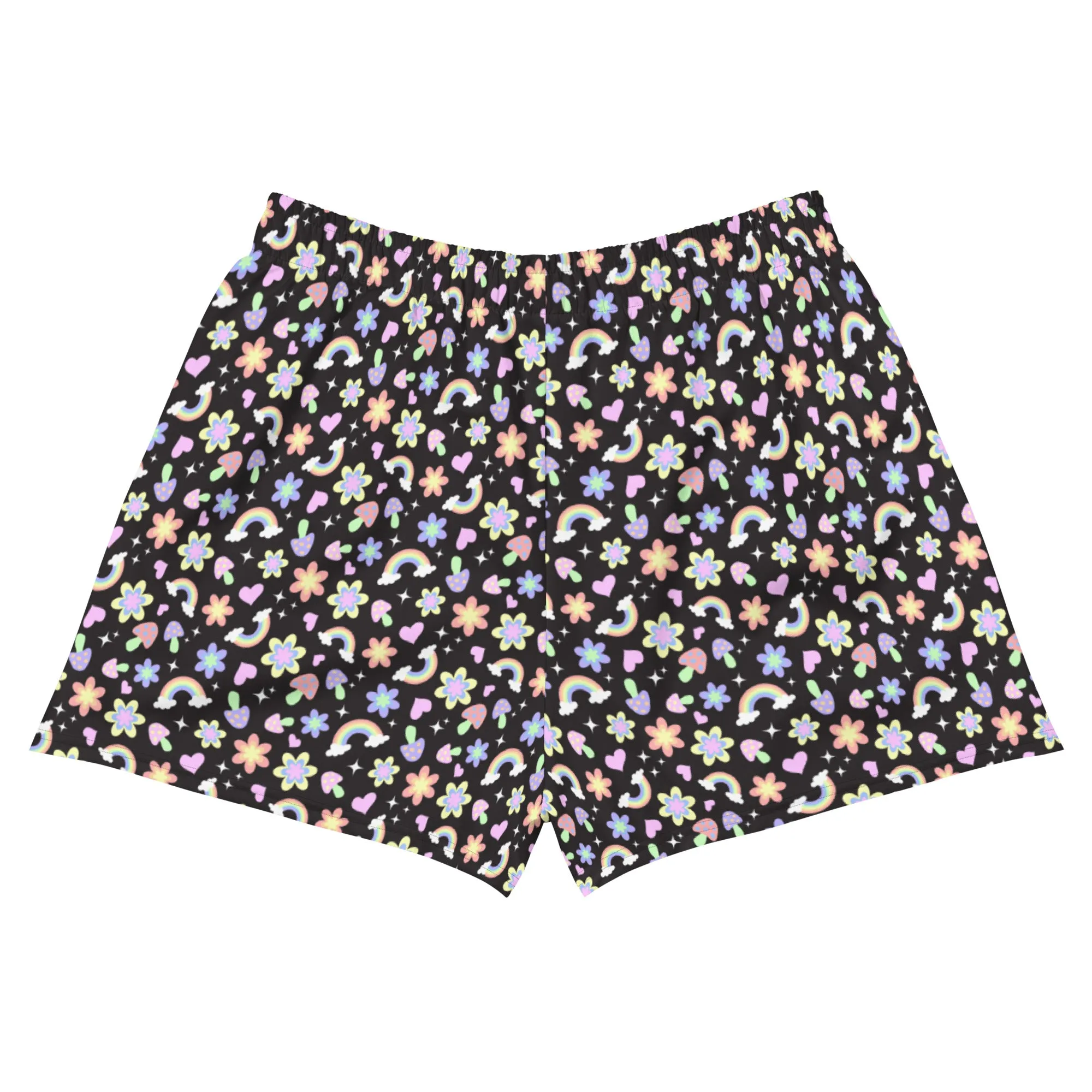 Dark Garden Women's Athletic Shorts