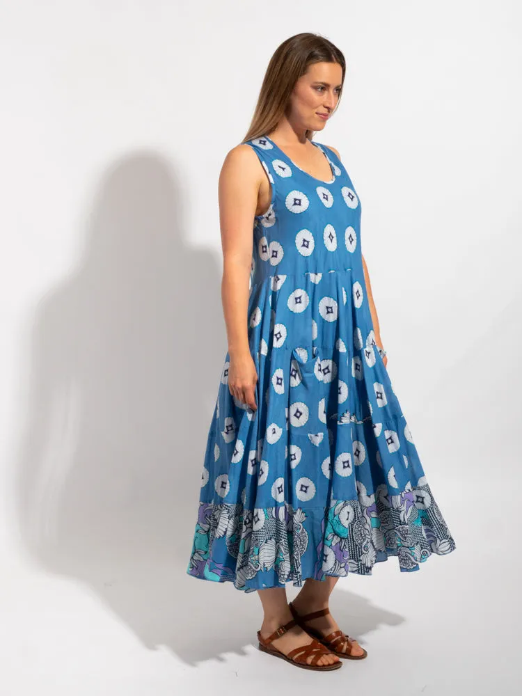 Daydream Dress in Blue Lotus