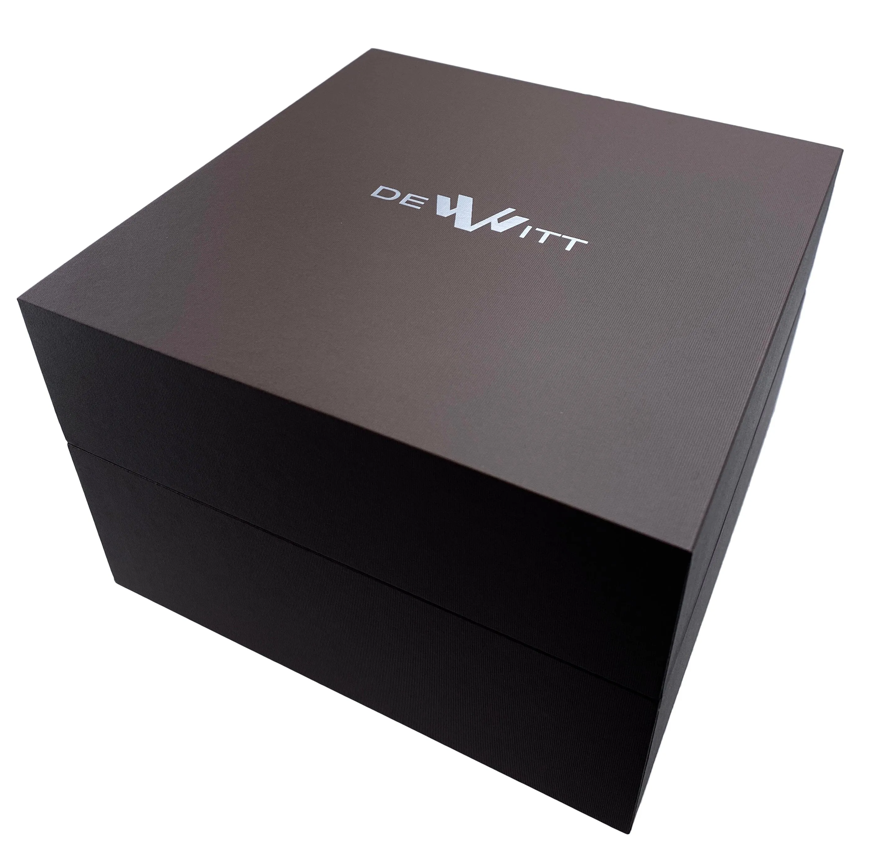 Dewitt Glorious Knight FTV.PTS.010.RPB Brown Dial Mens Watch Box Papers