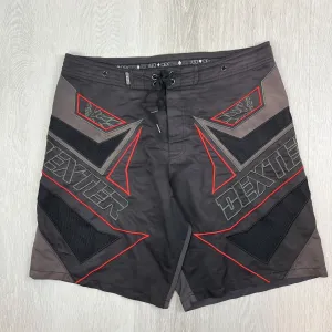 Dexter Mens 90s Long Swim Shorts Boardies Board Shorts Size 38 (Read desc)