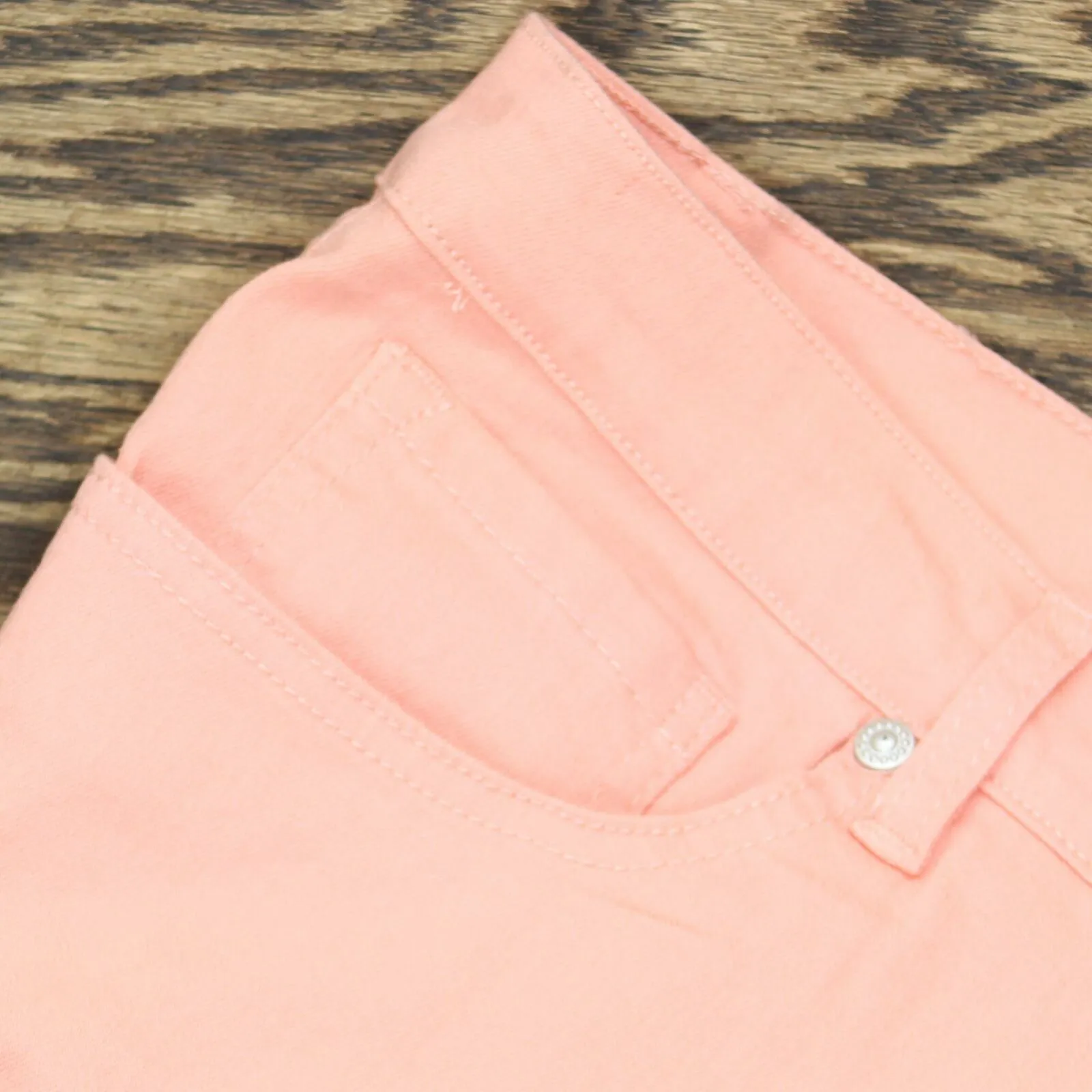 DG2 by Diane Gilman Petite Plus Floral Fray-Hem Ankle Jeans Blush 18WP