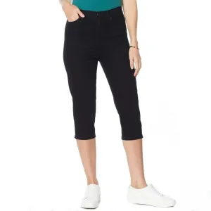 DG2 by Diane Gilman Women's Petite Classic Stretch Denim Pedal Pusher Jeans