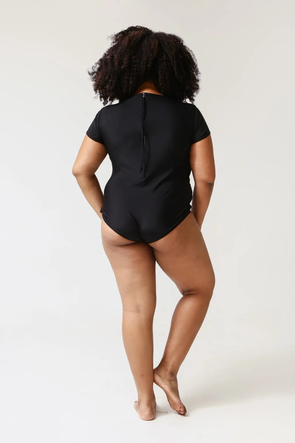 Diana Midi Swimsuit - Black