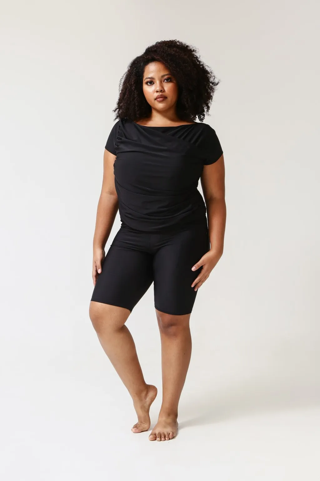 Diana Midi Swimsuit - Black