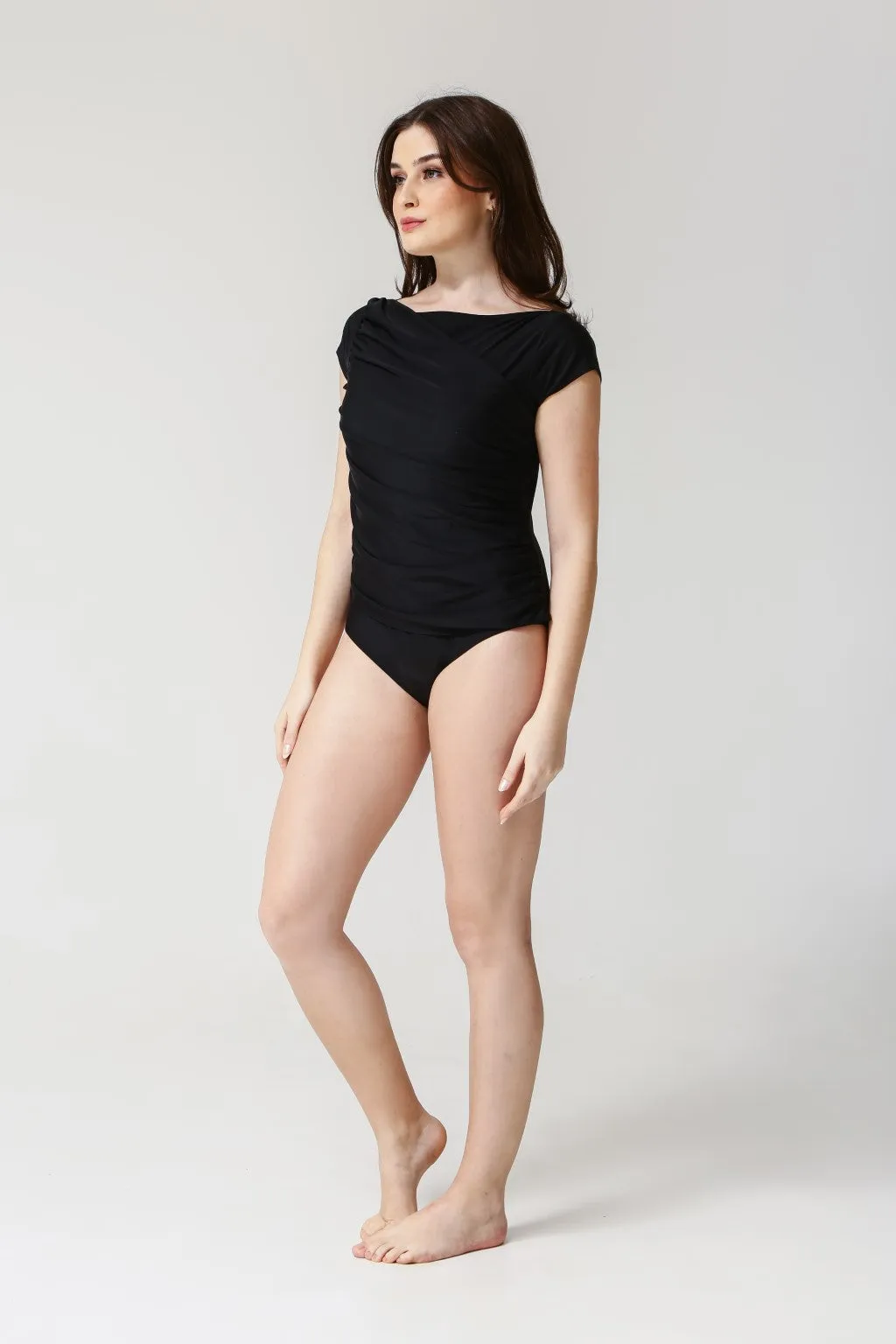 Diana Midi Swimsuit - Black