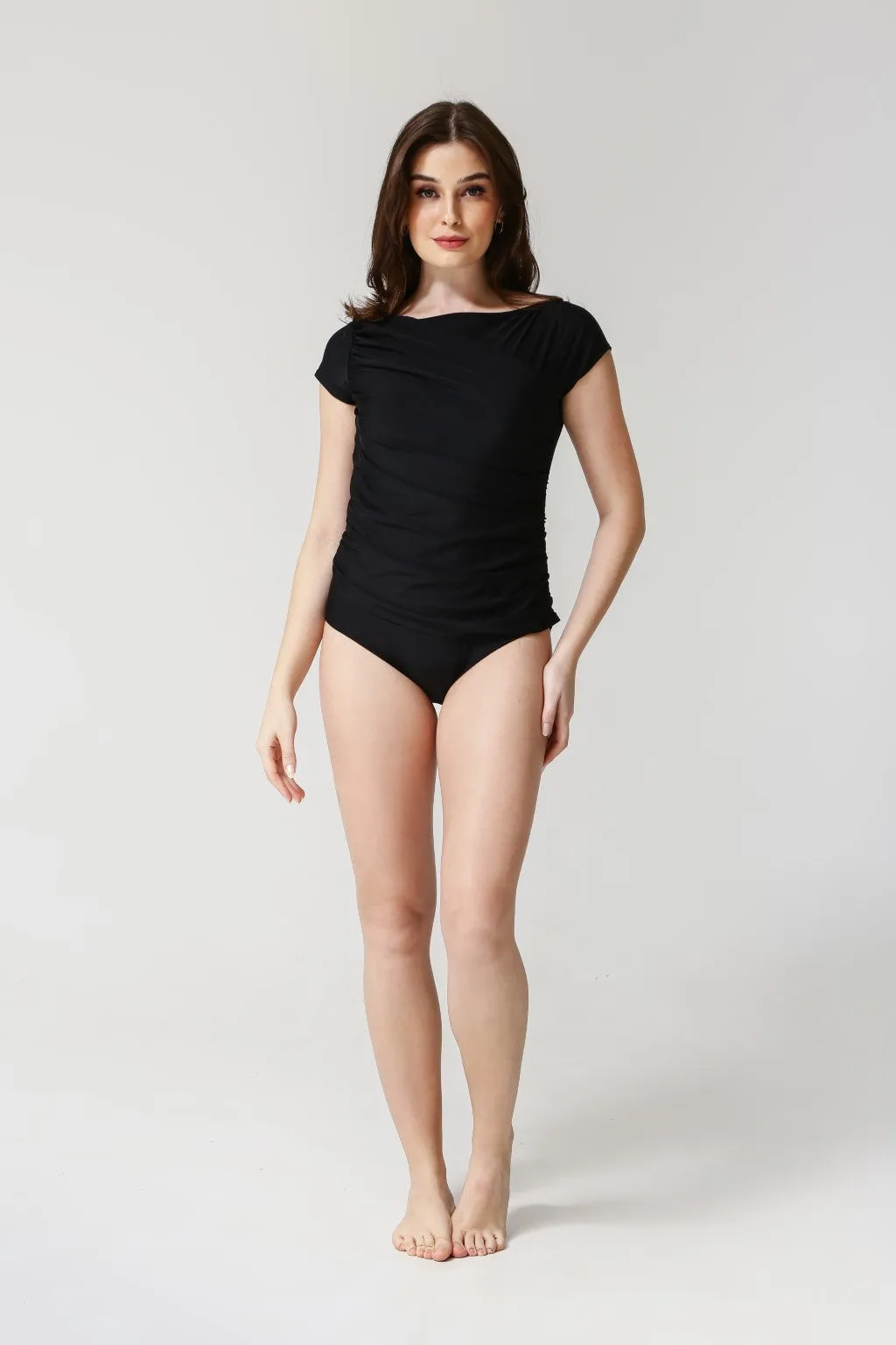 Diana Midi Swimsuit - Black