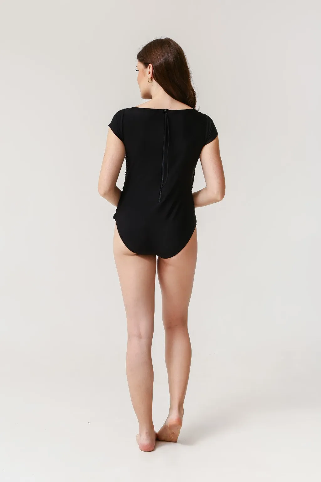 Diana Midi Swimsuit - Black