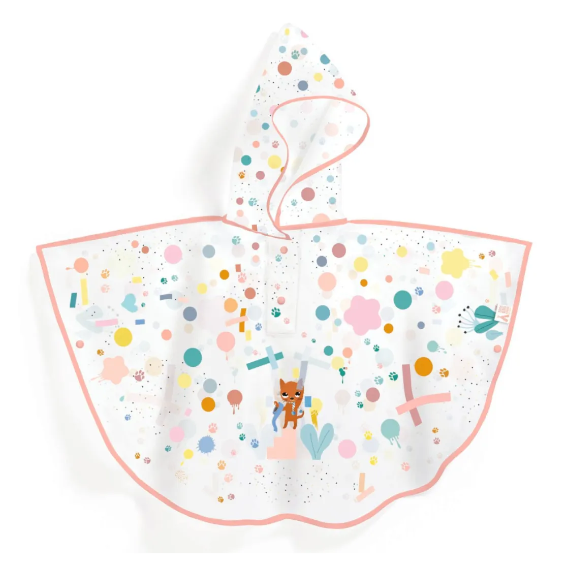 DJECO Cape de pluie - Rain Cape - Cat