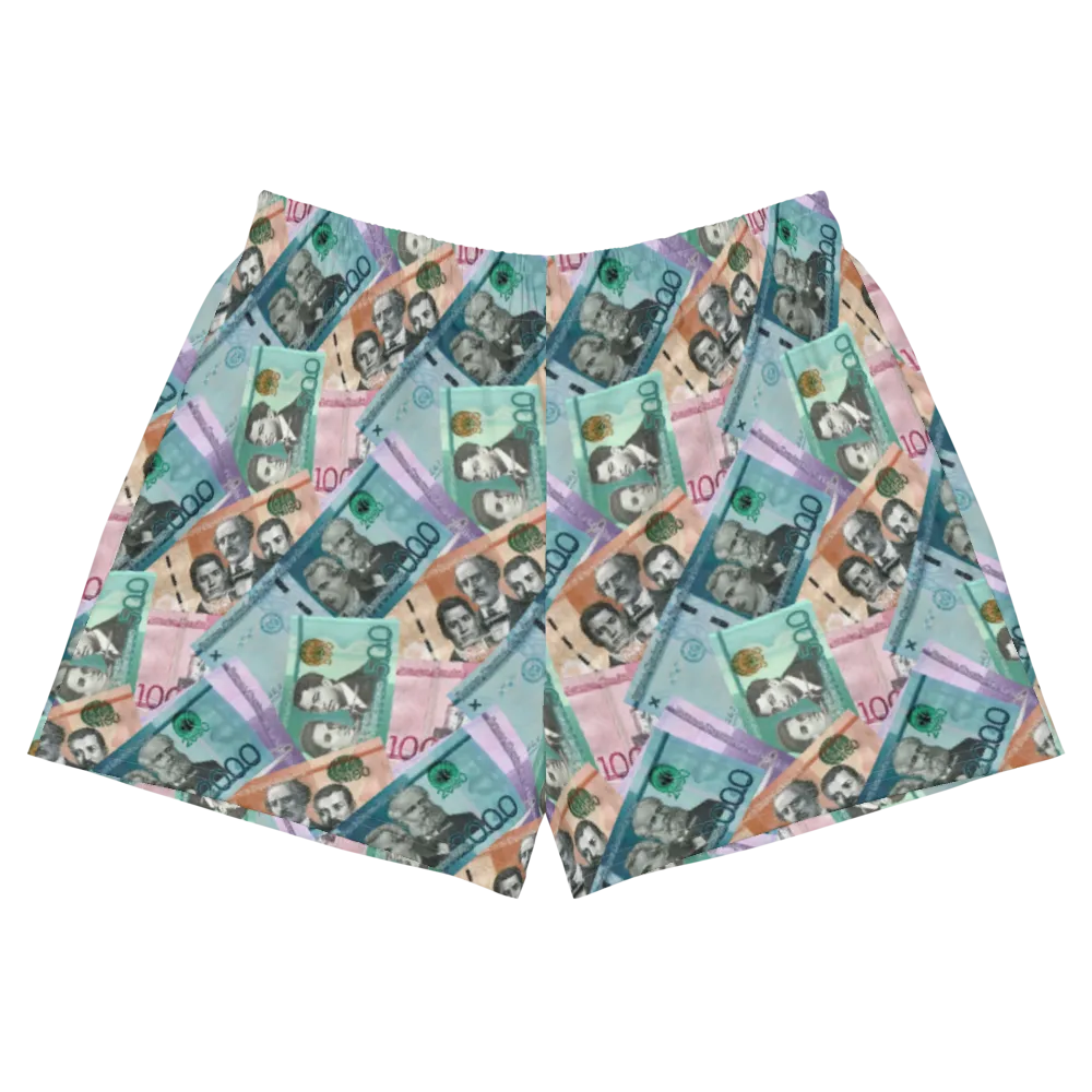 Dominican Pesos Women's Athletic Shorts Swimsuit
