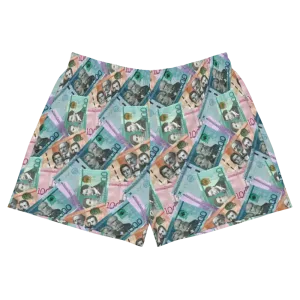 Dominican Pesos Women's Athletic Shorts Swimsuit