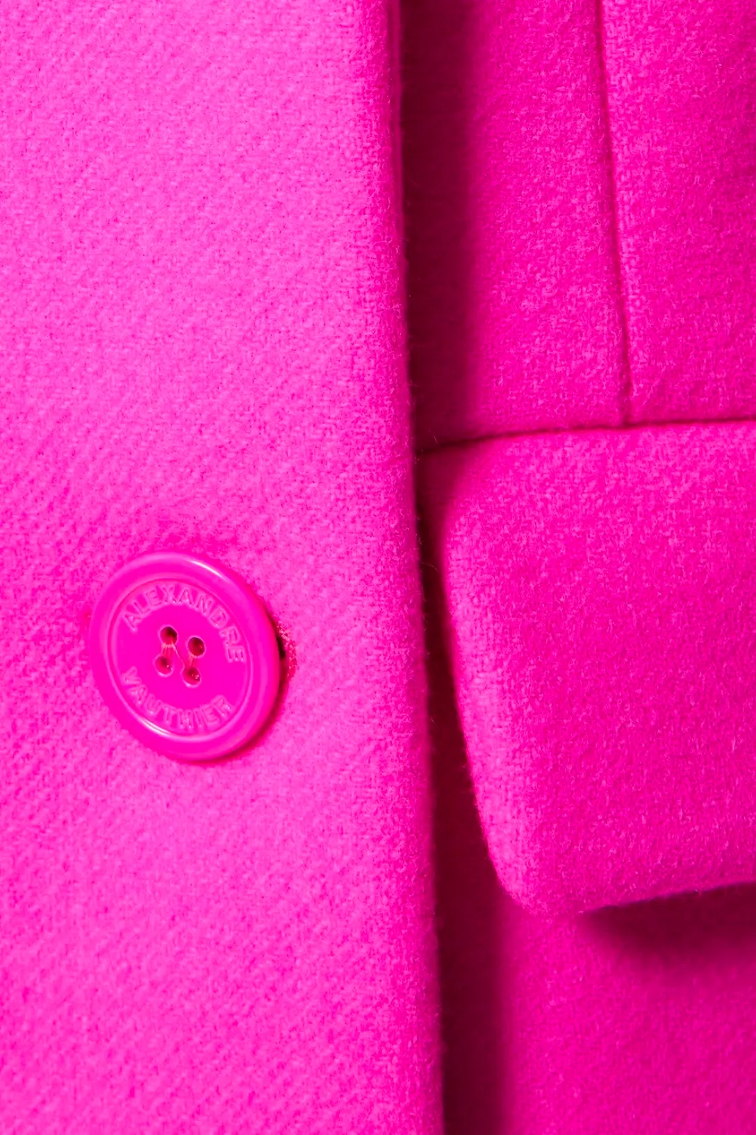 Double Breasted Coat | Doll Pink