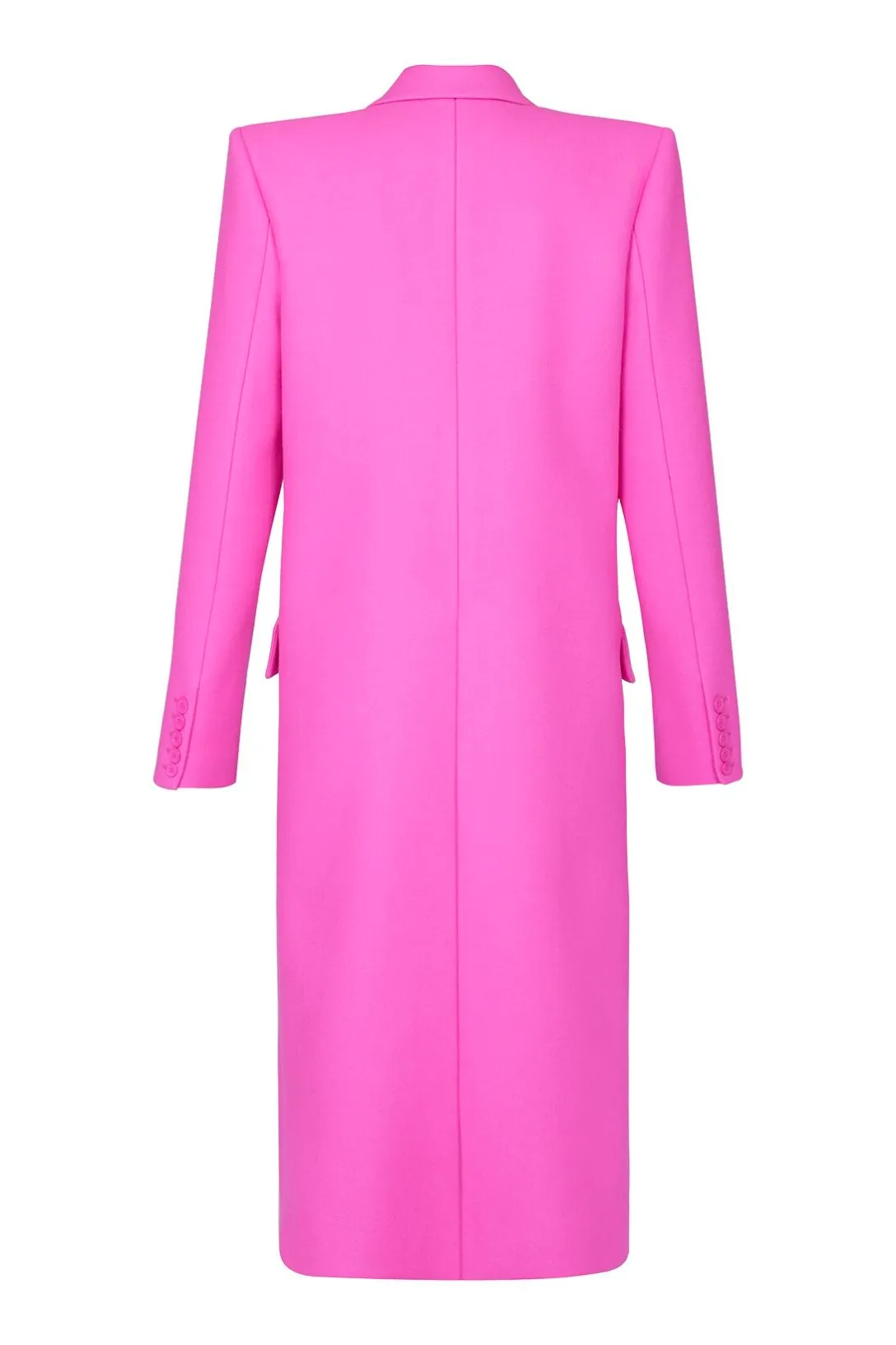 Double Breasted Coat | Doll Pink