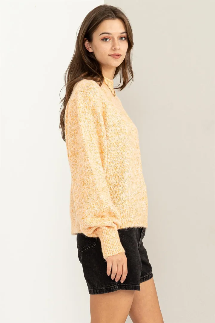 DREAM STATE HIGH NECK PULLOVER SWEATER