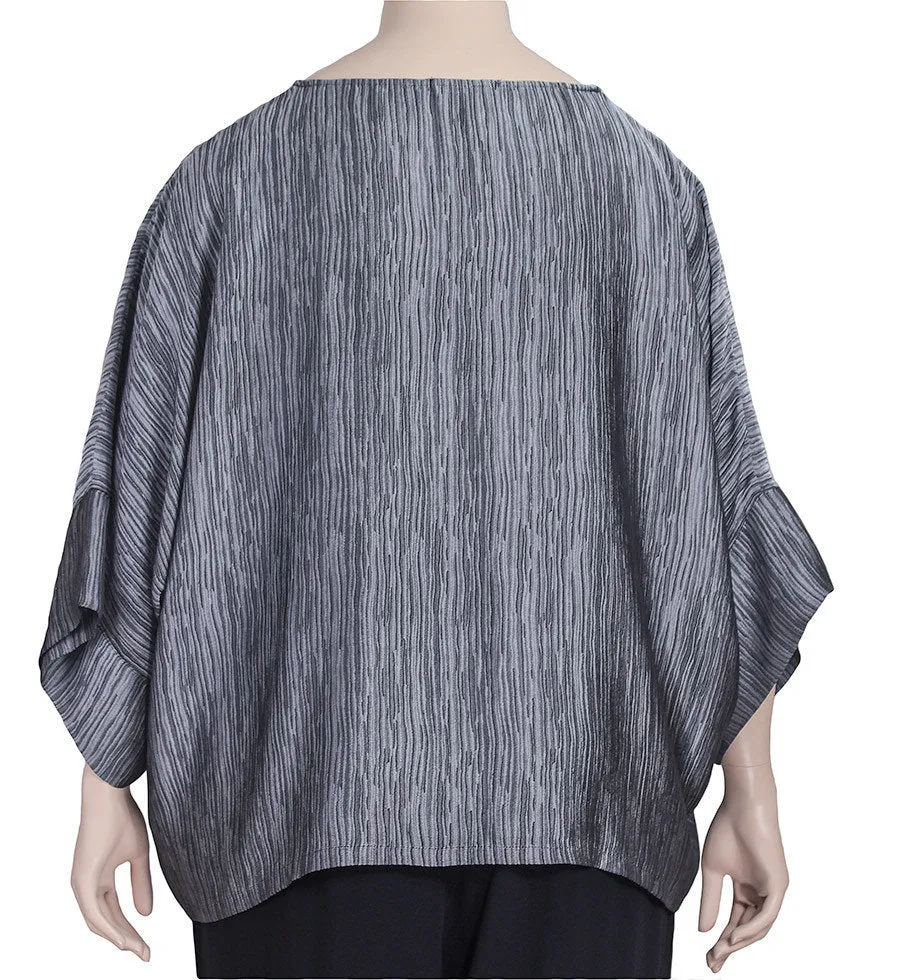 Dressori Silk Jacquard Cropped Top