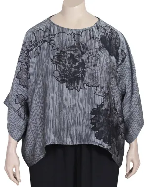 Dressori Silk Jacquard Cropped Top