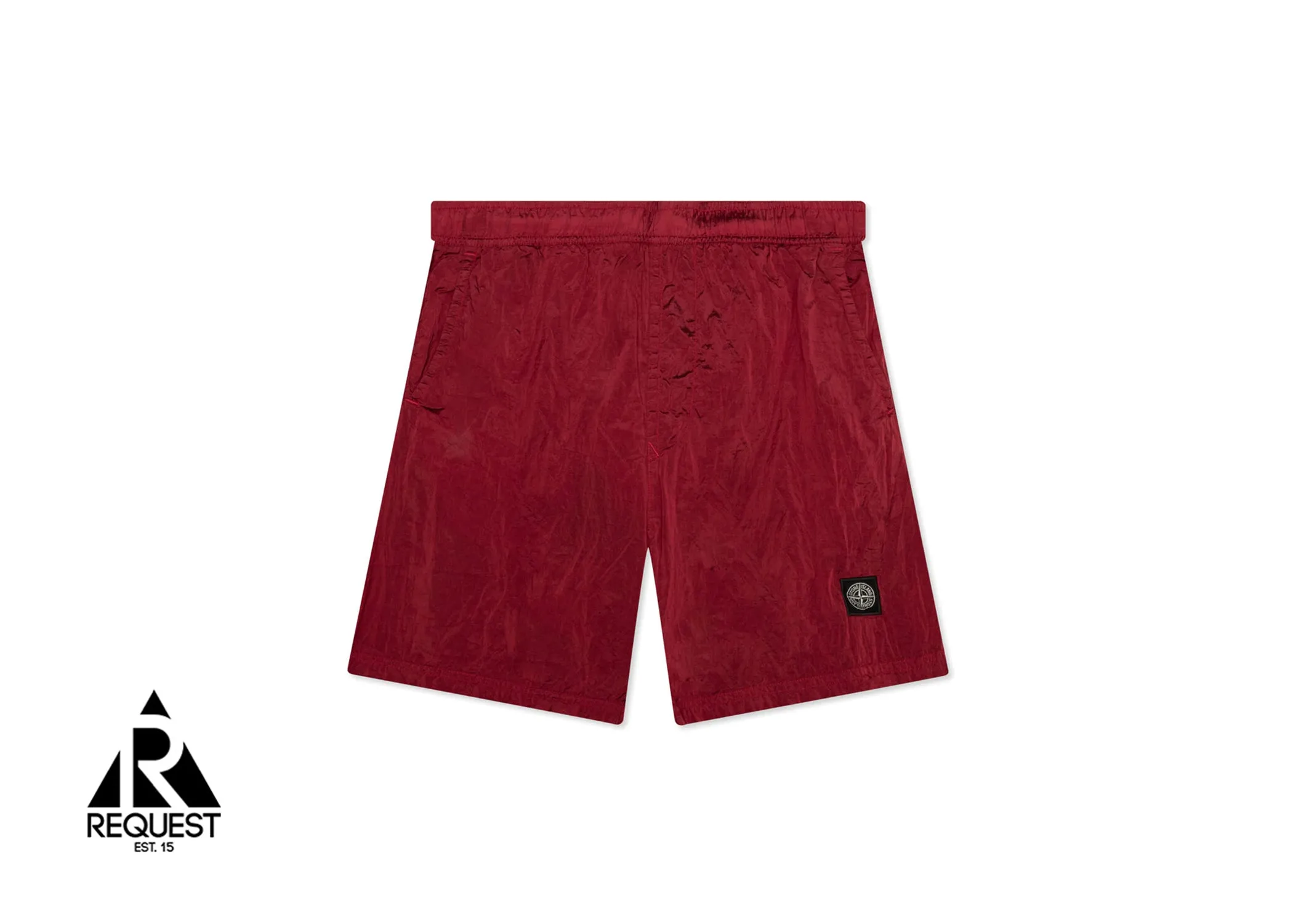 Econyl Regenerated Nylon Shorts "Red"