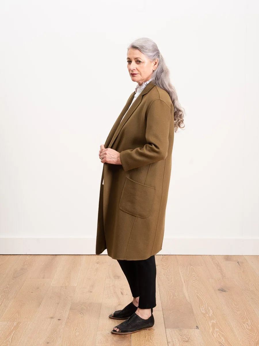 eleanor coat - army