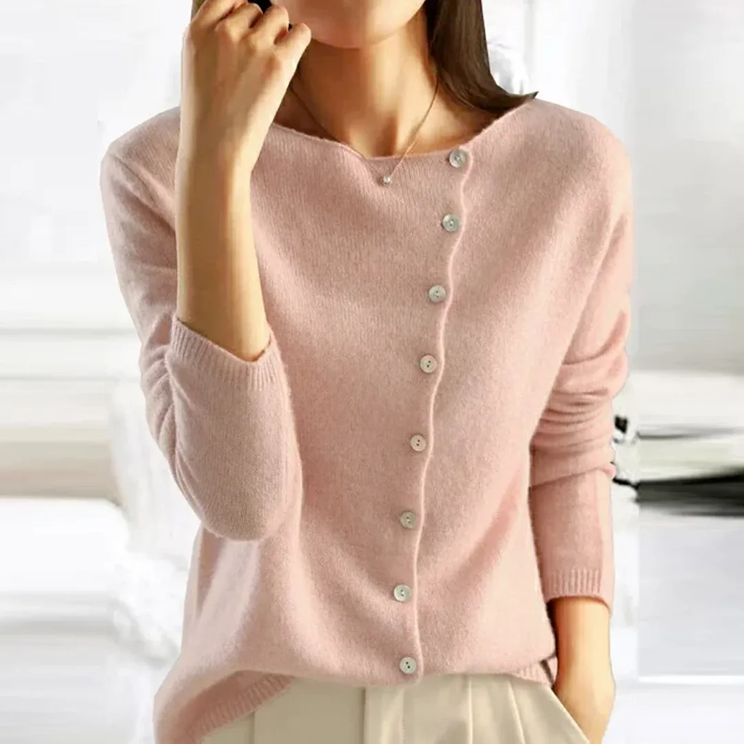 Elegant wool cardigan | Warm - Chic - Soft