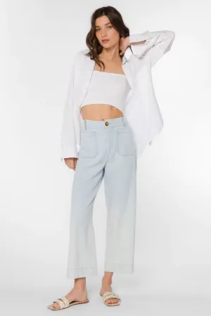 Emelia Cropped Wide Leg Jeans