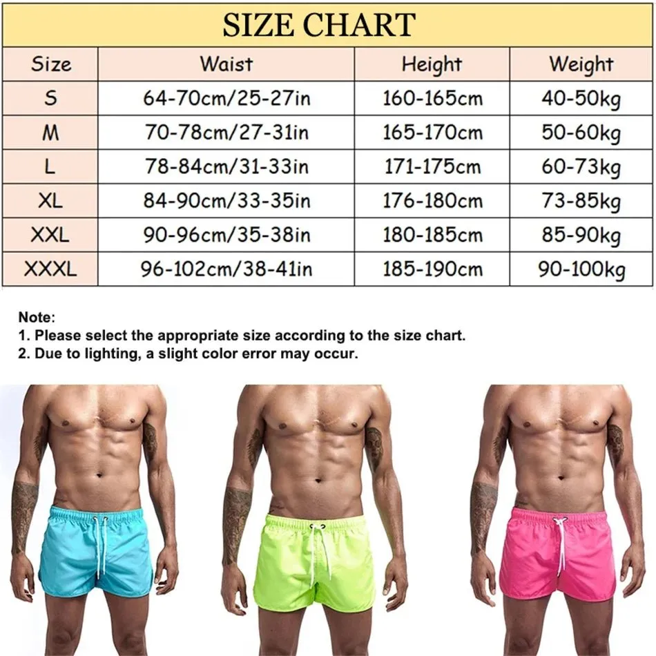 Fast Drying Men's Swim Shorts