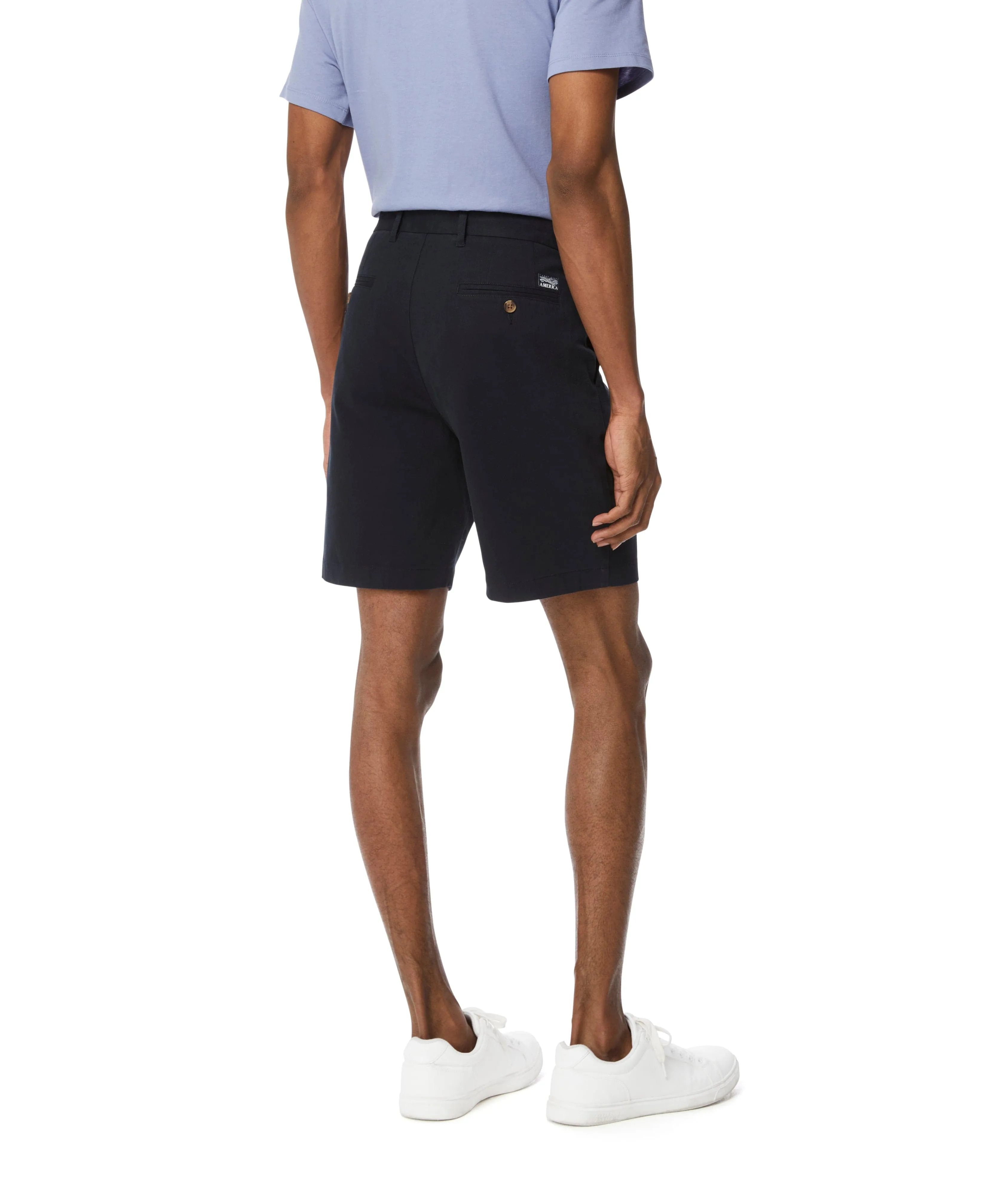 Flat Front Chino Short